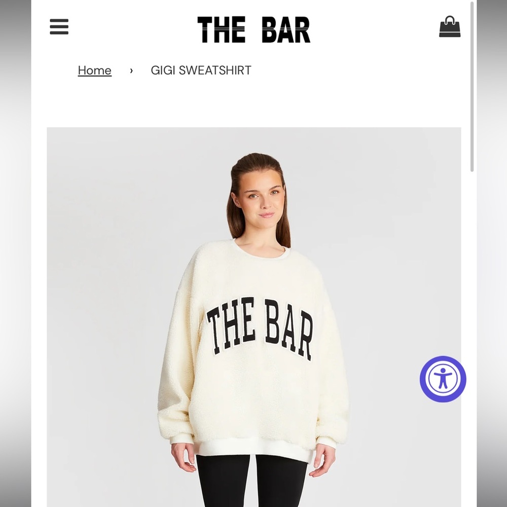 The Bar Gigi Sherpa Crewneck